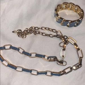 New York and Company, necklace and bracelet